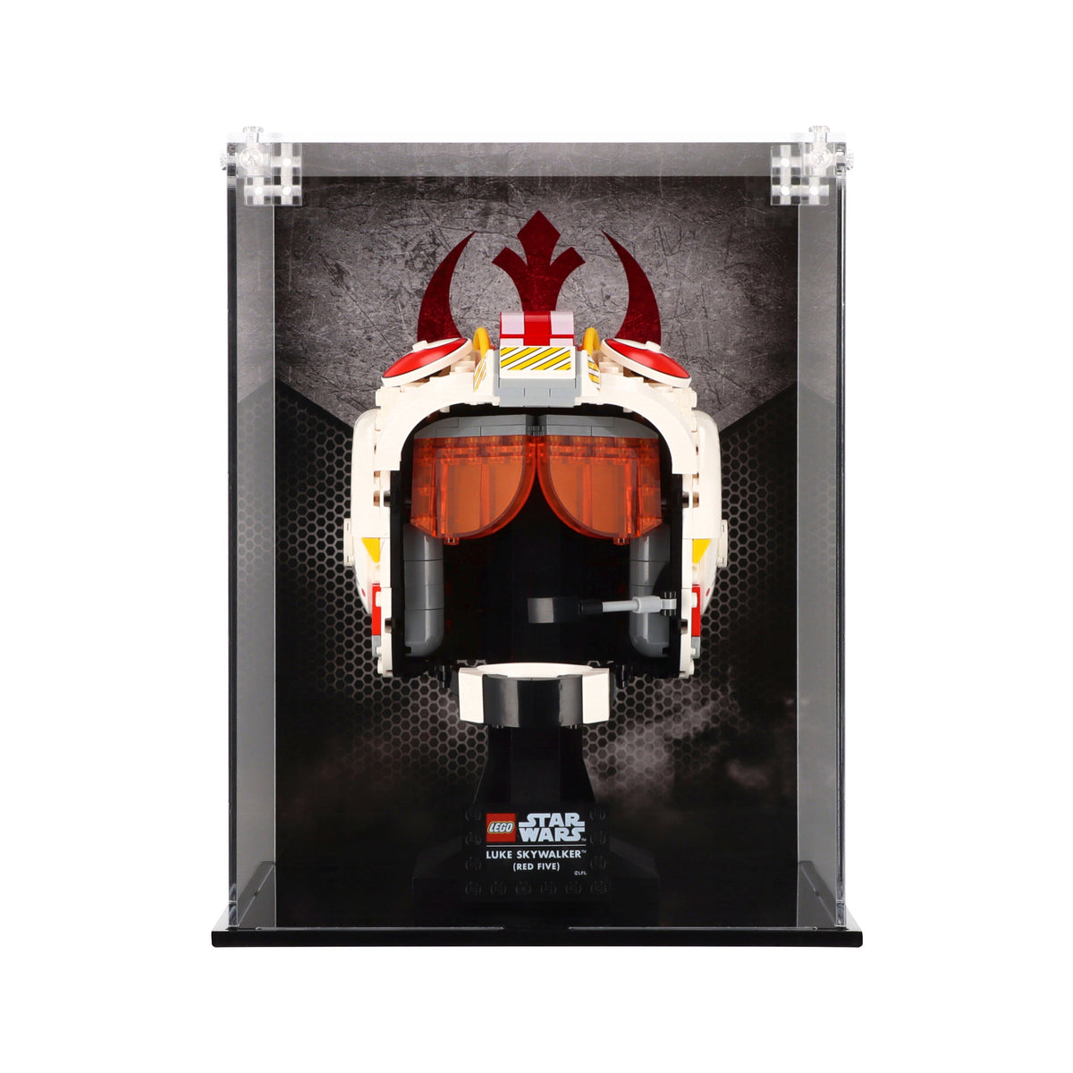 Lego 75327 Luke Skywalker (Red Five) Helmet - Display Case