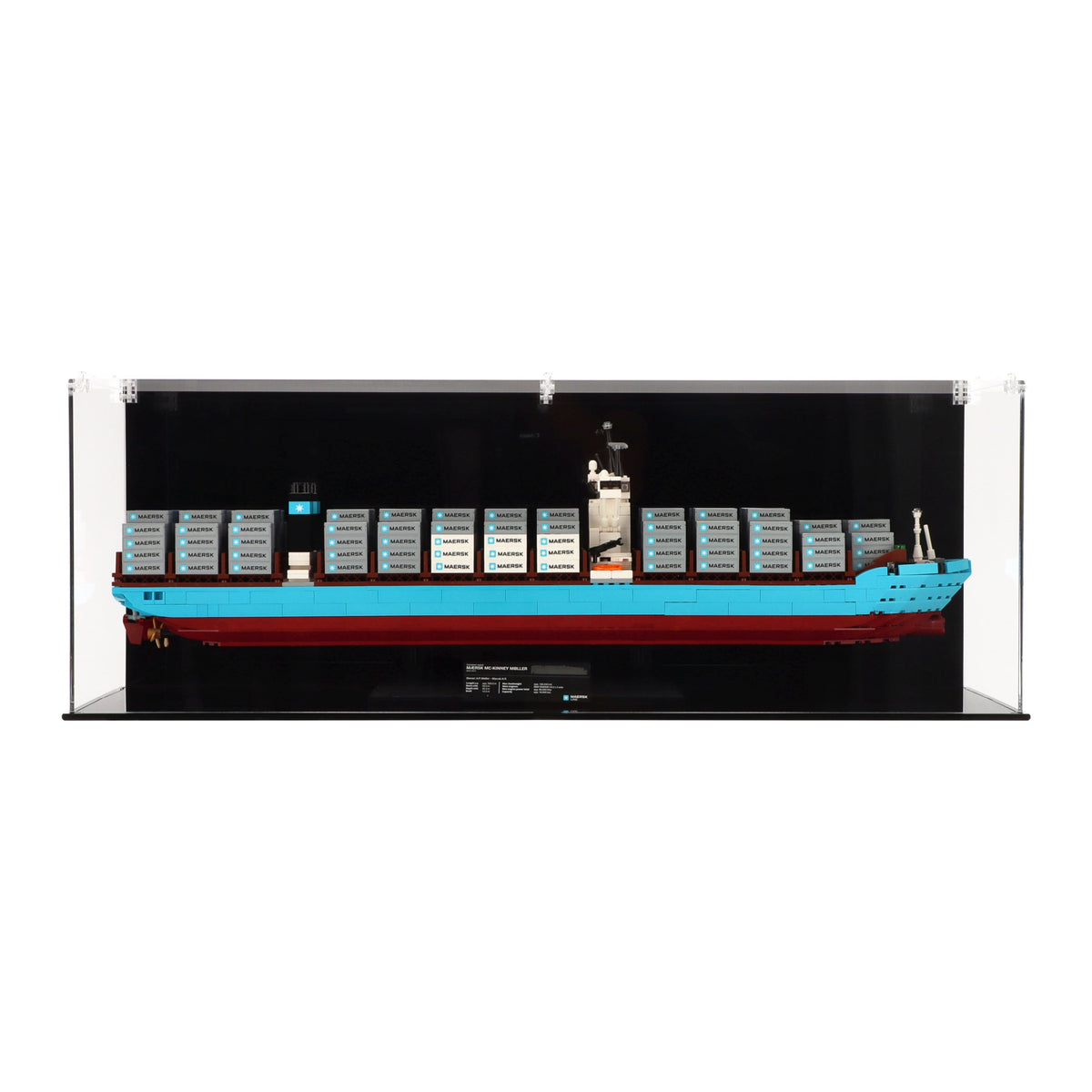 LEGO 10241 Creator Maersk Line Triple E Container Ship - Display Case