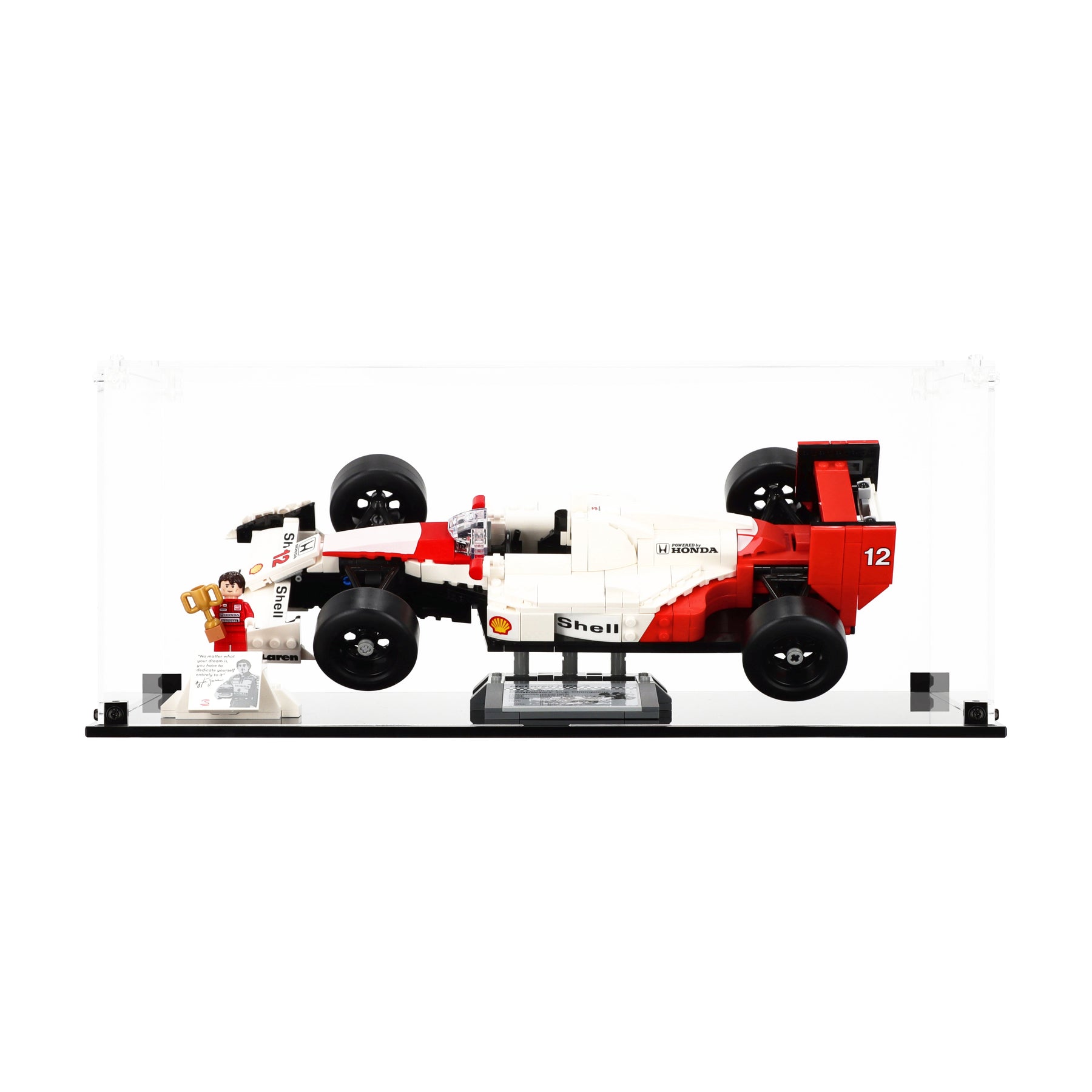 Lego 10330 McLaren MP4/4 & Ayrton Senna - Display Case