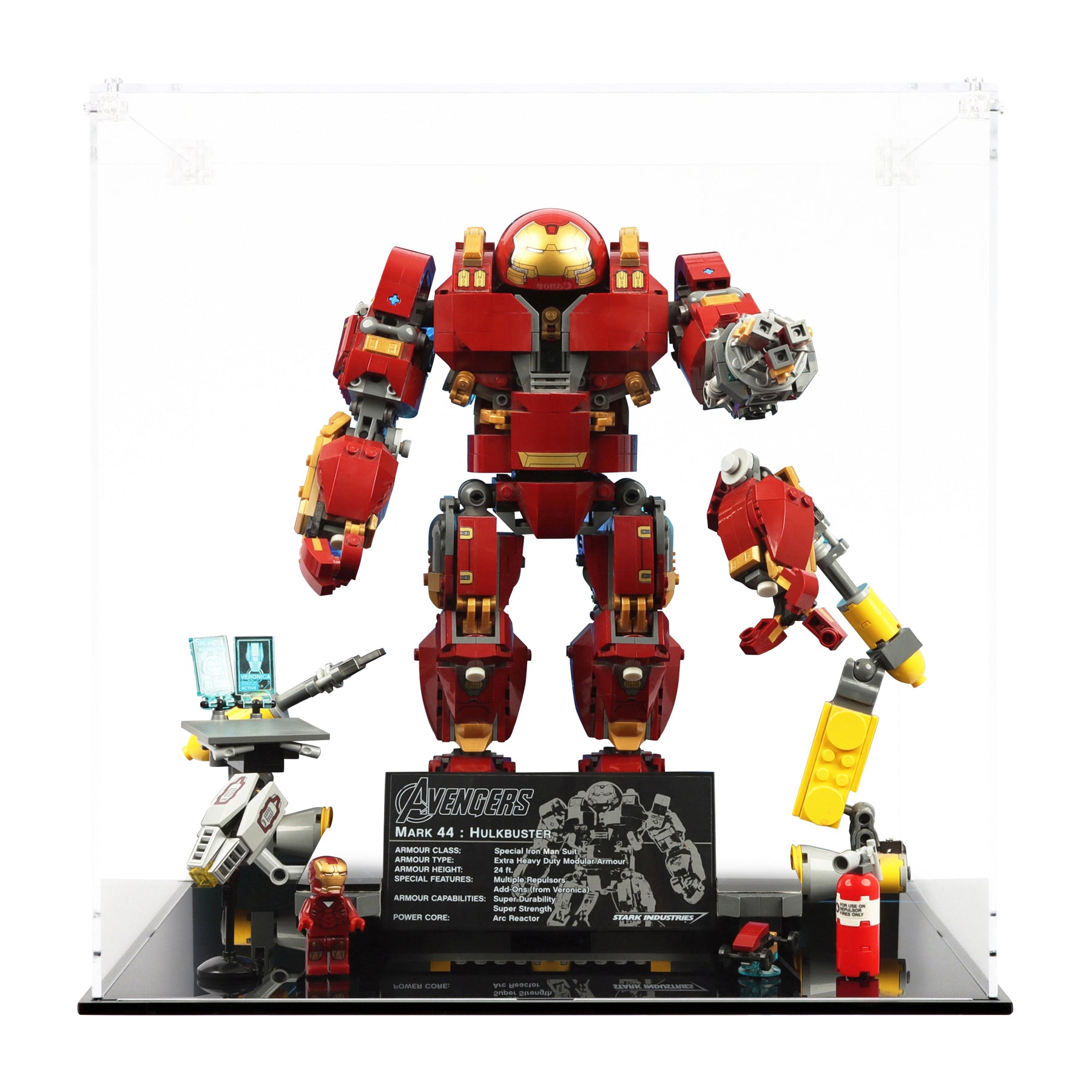 Lego 76105 The Hulkbuster: Ultron Edition - Display Case