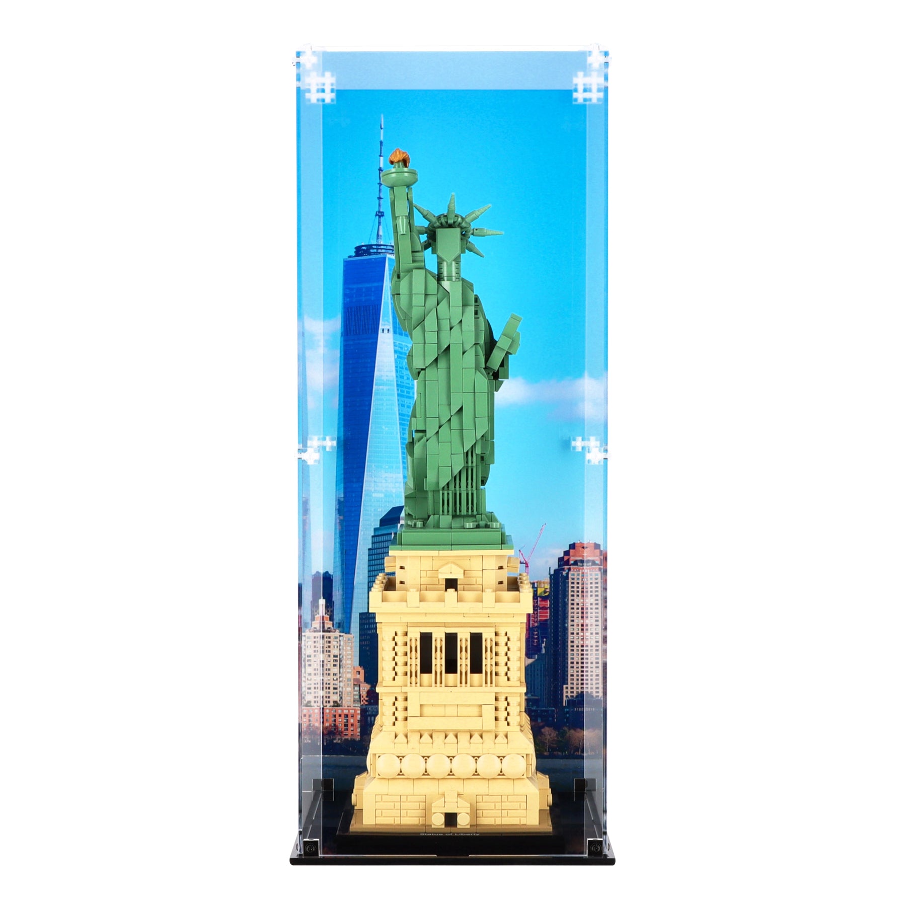 Lego 21042 Statue of Liberty - Display Case