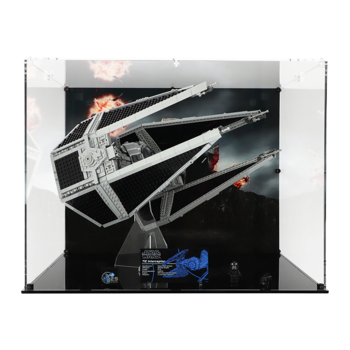 Lego 75382 TIE Interceptor - Display Case