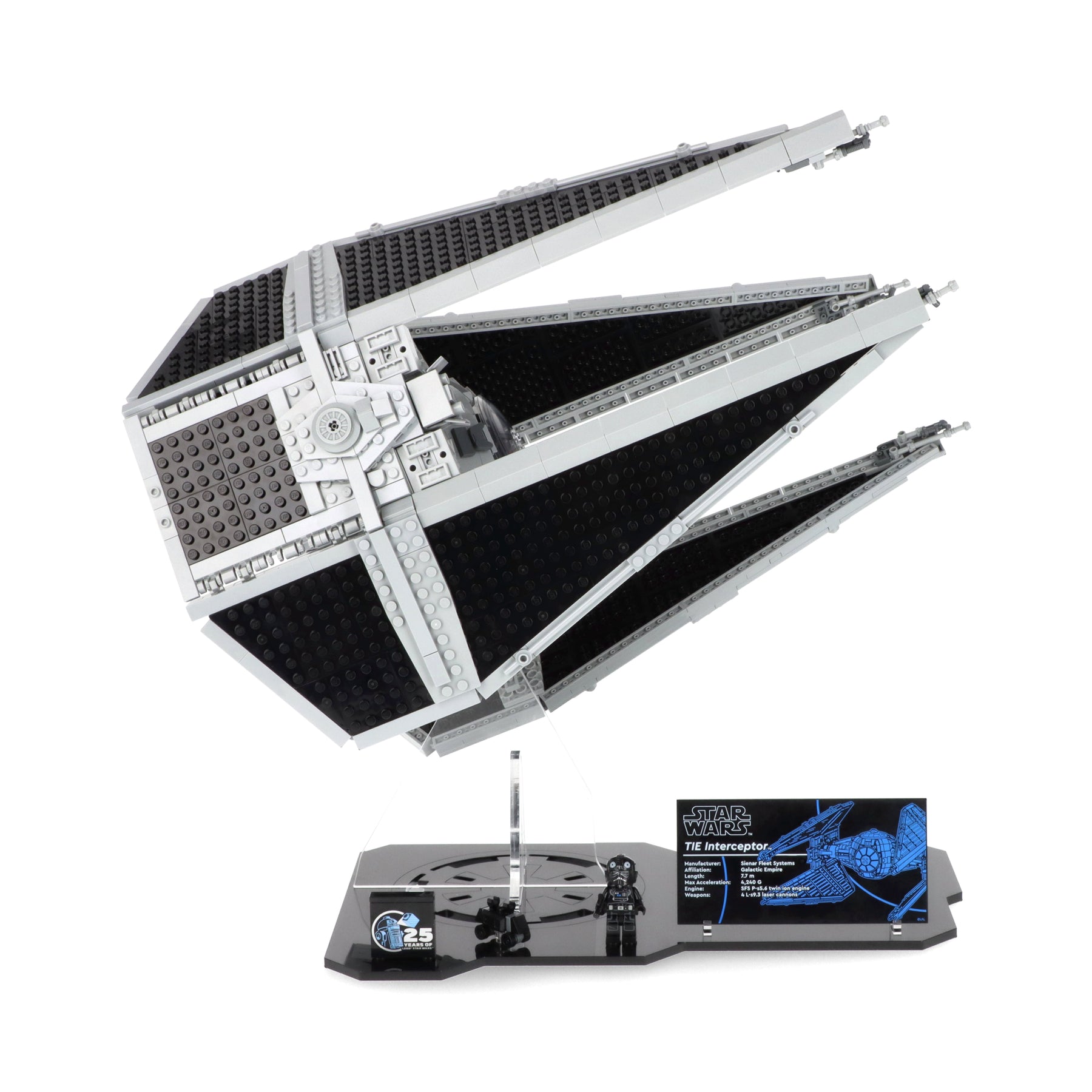 Lego 75382 TIE Interceptor - Display Stand