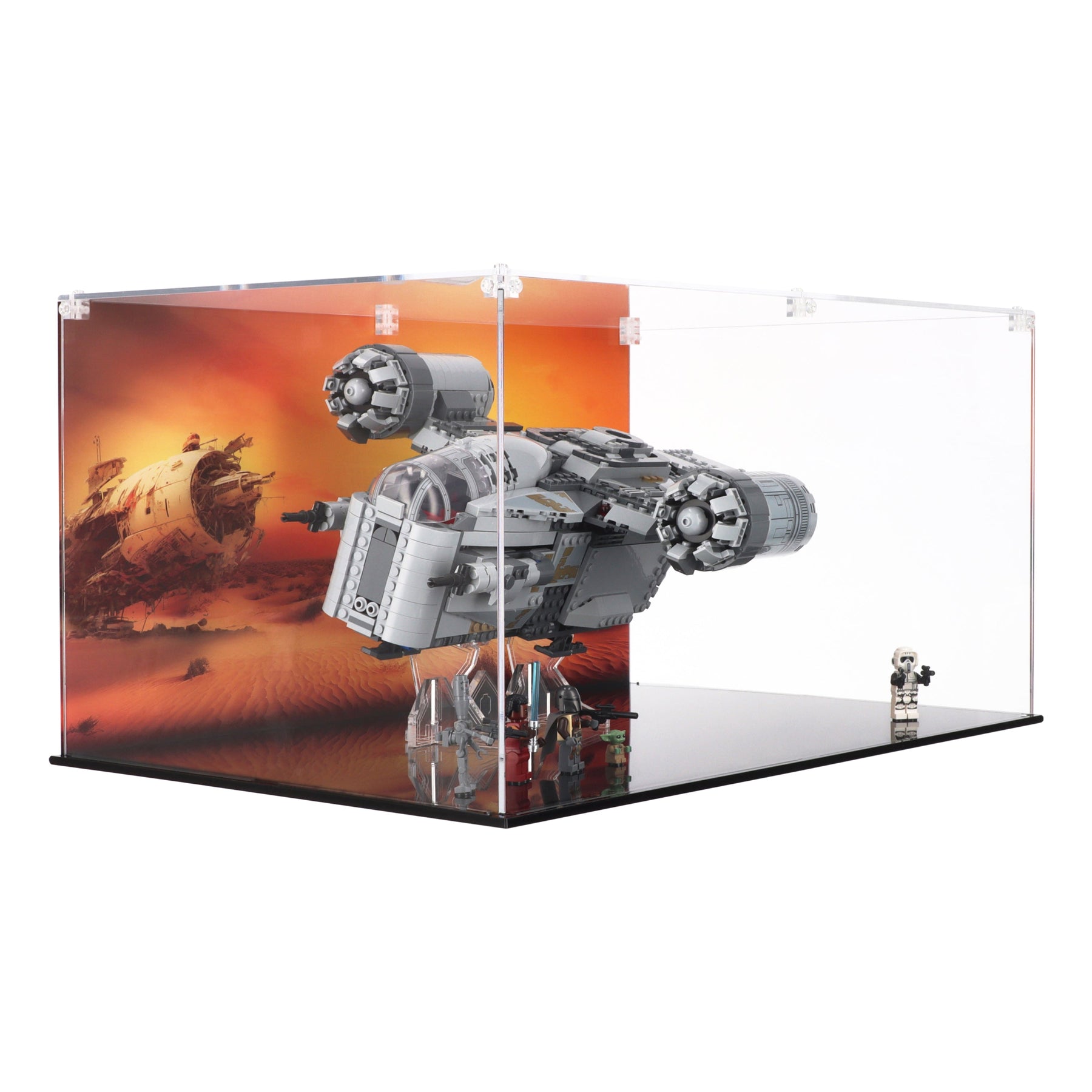 Lego 75292 Star Wars The Razor Crest - Display Case