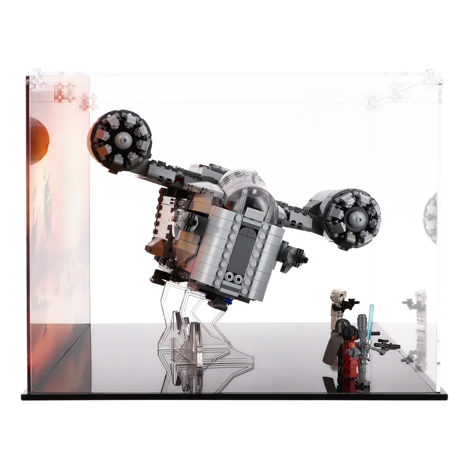 Lego 75292 Star Wars The Razor Crest - Display Case