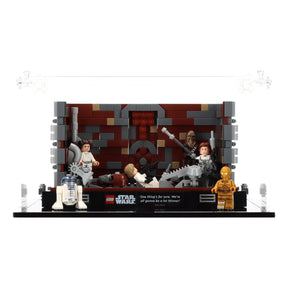 Lego 75339 Death Star Trash Compactor Diorama - Display Case