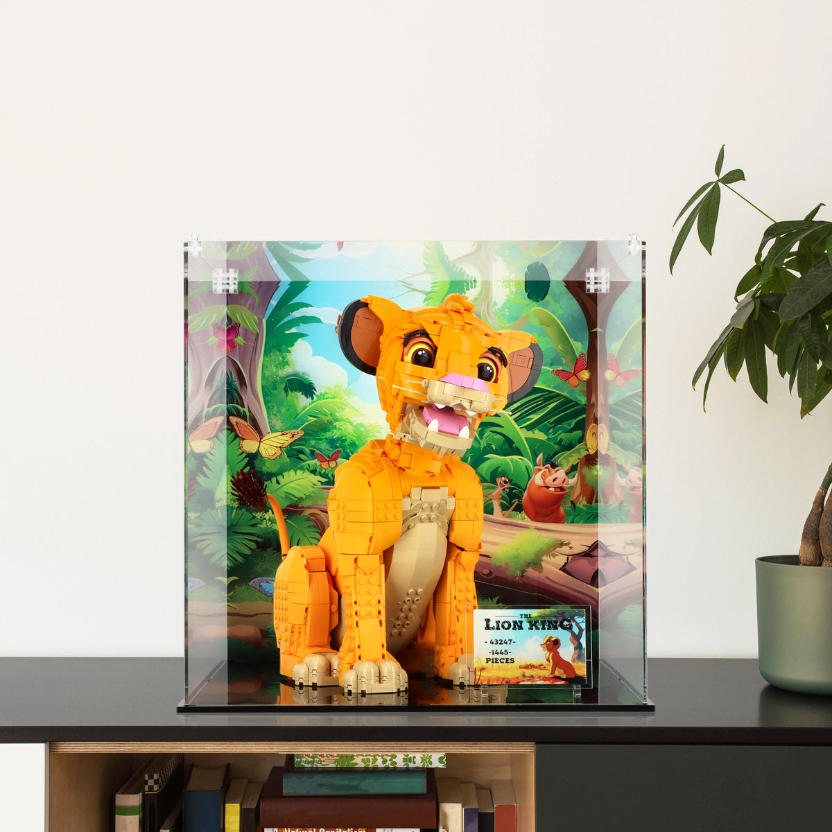 LEGO 43247 Young Simba the Lion King - Display Case