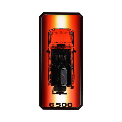 Luxury Wall Display for Lego Technic 42177 Mercedes-Benz G 500 PROFESSIONAL Line