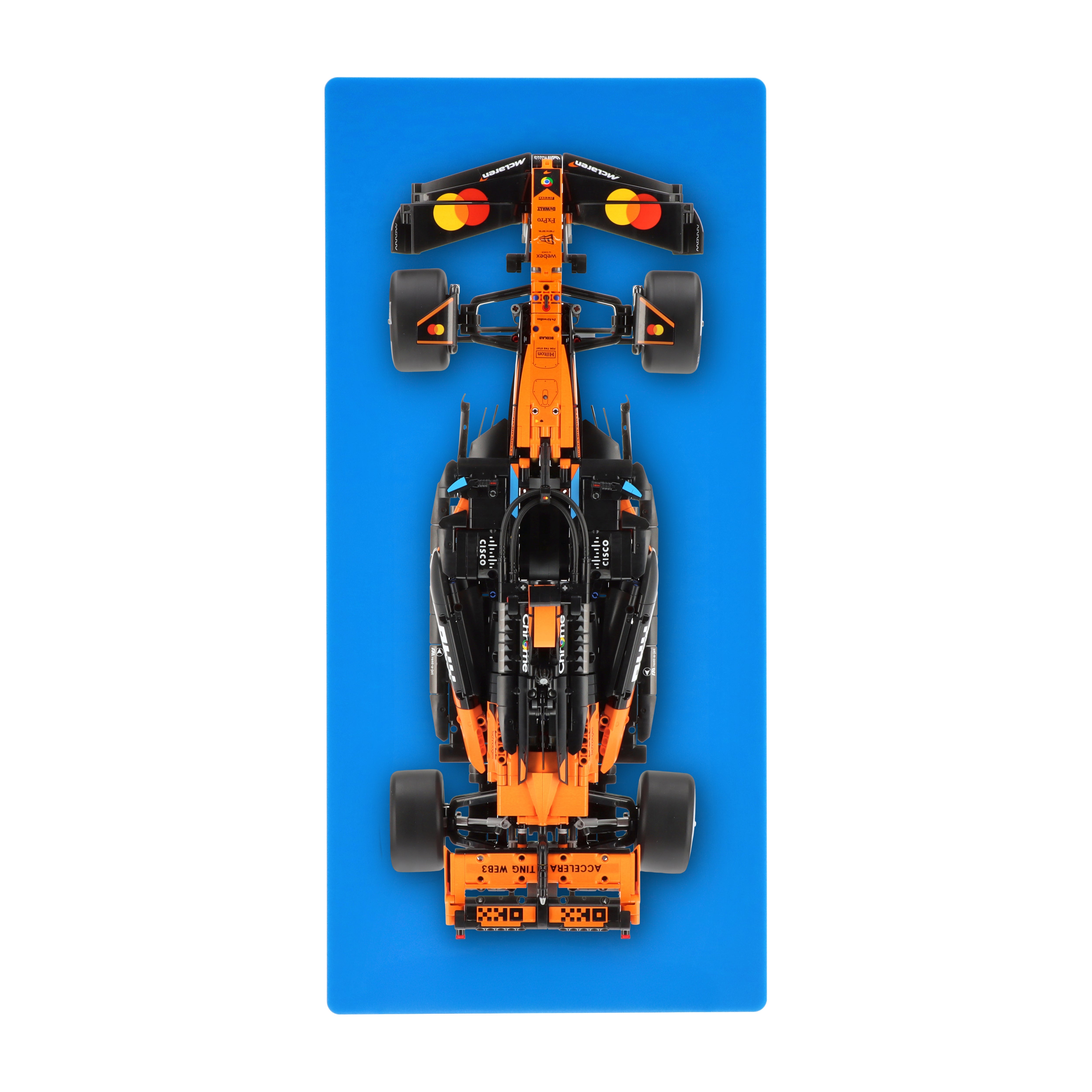 Wall display for LEGO 42228 McLaren MCL39 F1 Car
