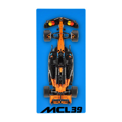 Wall display for LEGO 42228 McLaren MCL39 F1 Car