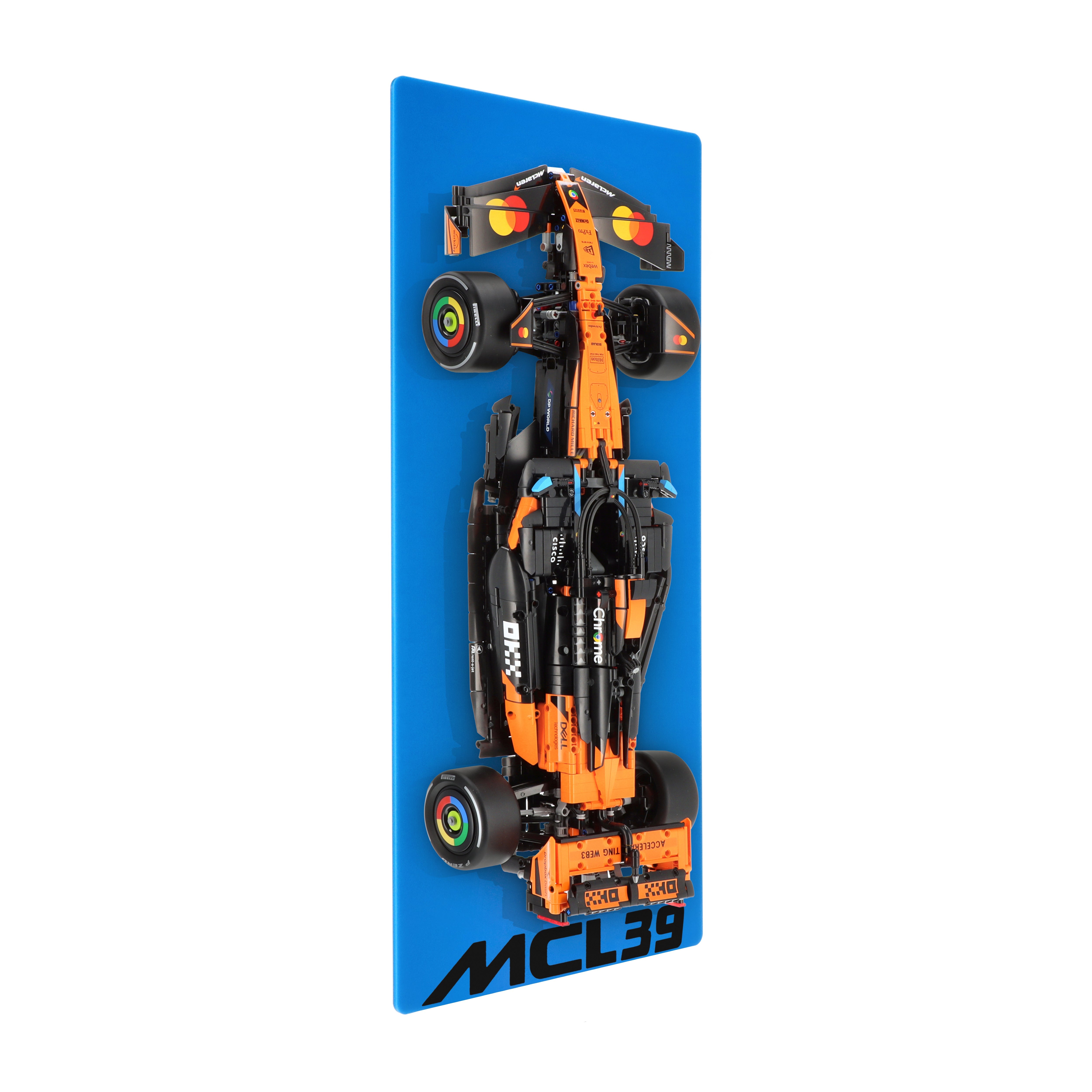 Wall display for LEGO 42228 McLaren MCL39 F1 Car