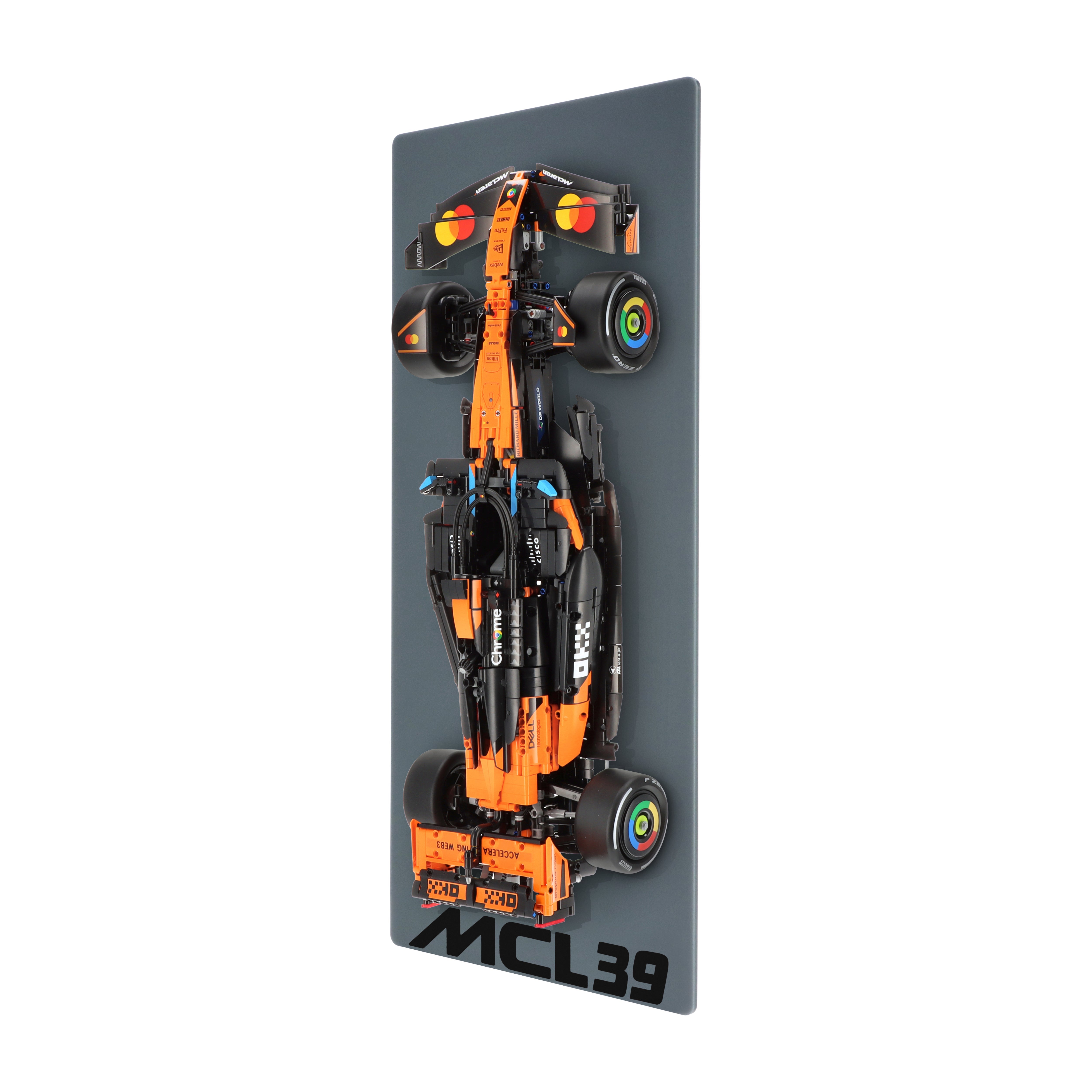 Wall display for LEGO 42228 McLaren MCL39 F1 Car