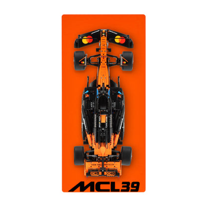 Wall display for LEGO 42228 McLaren MCL39 F1 Car