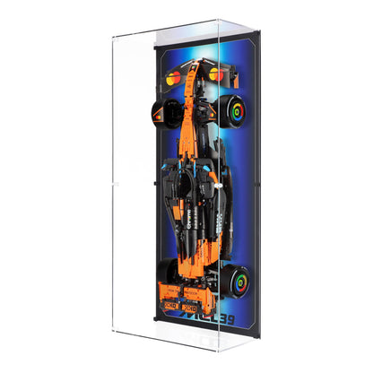 Wall Mounted Display Case for LEGO 42228 McLaren MCL39 F1 Car
