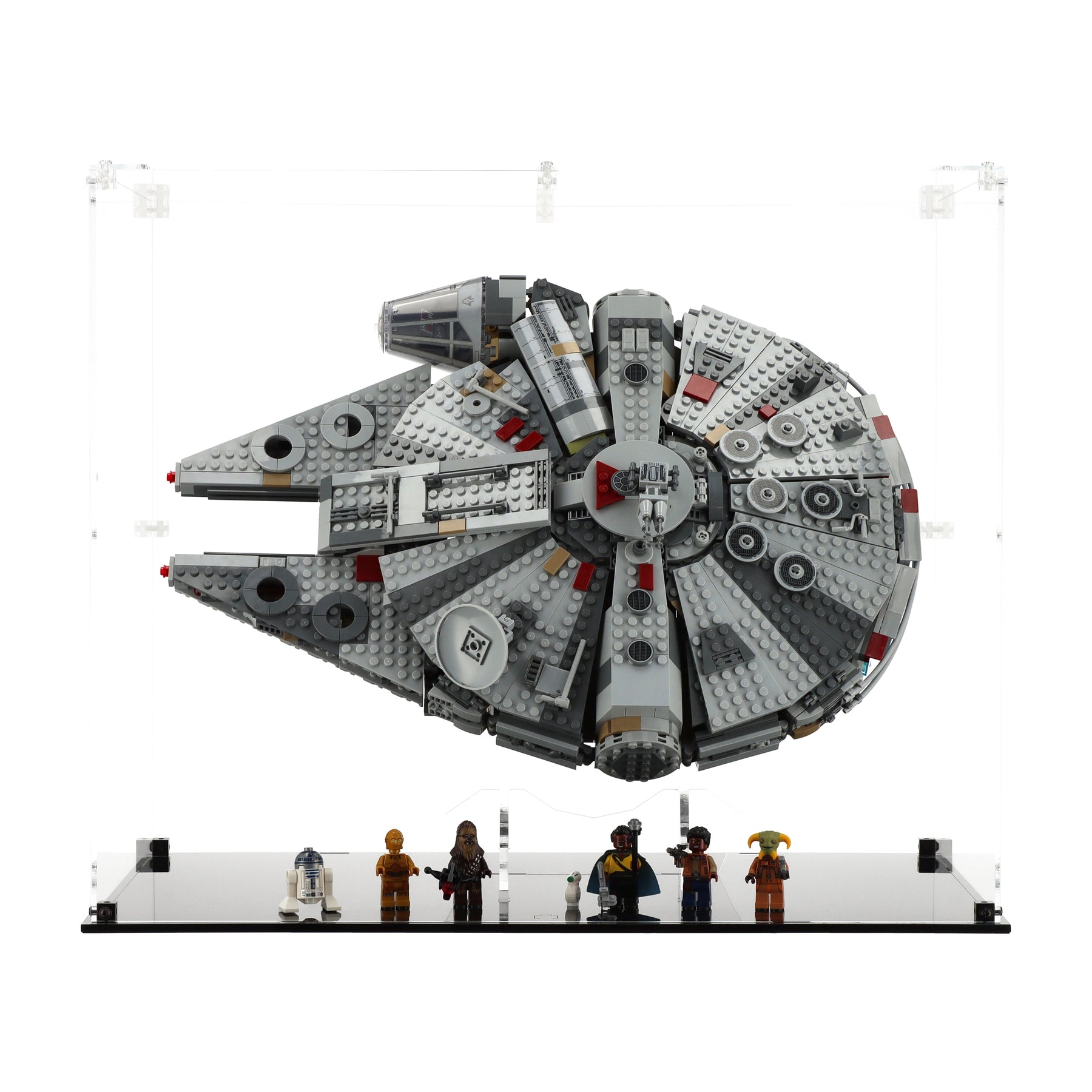 Lego 75257 Millennium Falcon - Display Case - Horizontal