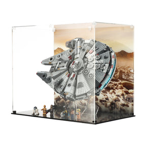 Lego 75257 Millennium Falcon - Display Case - Horizontal