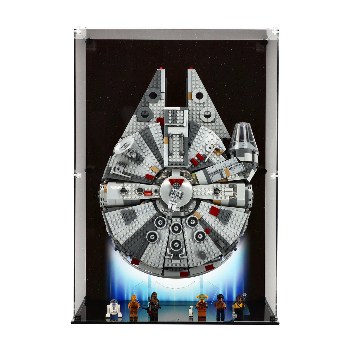 Lego 75257 Millennium Falcon - Display Case - Vertical