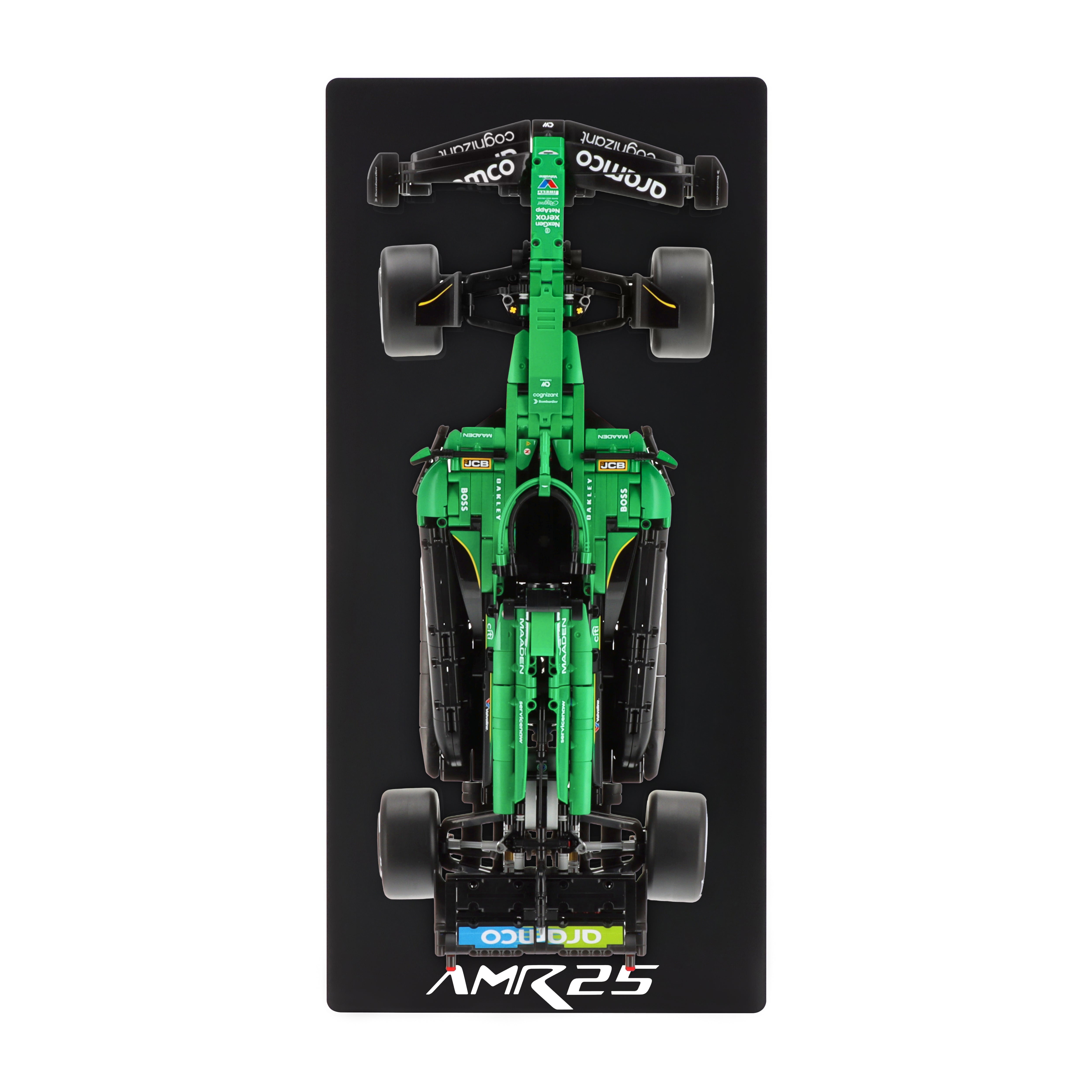 Wall display for LEGO 42240 Aston Martin Aramco AMR25 F1® Car