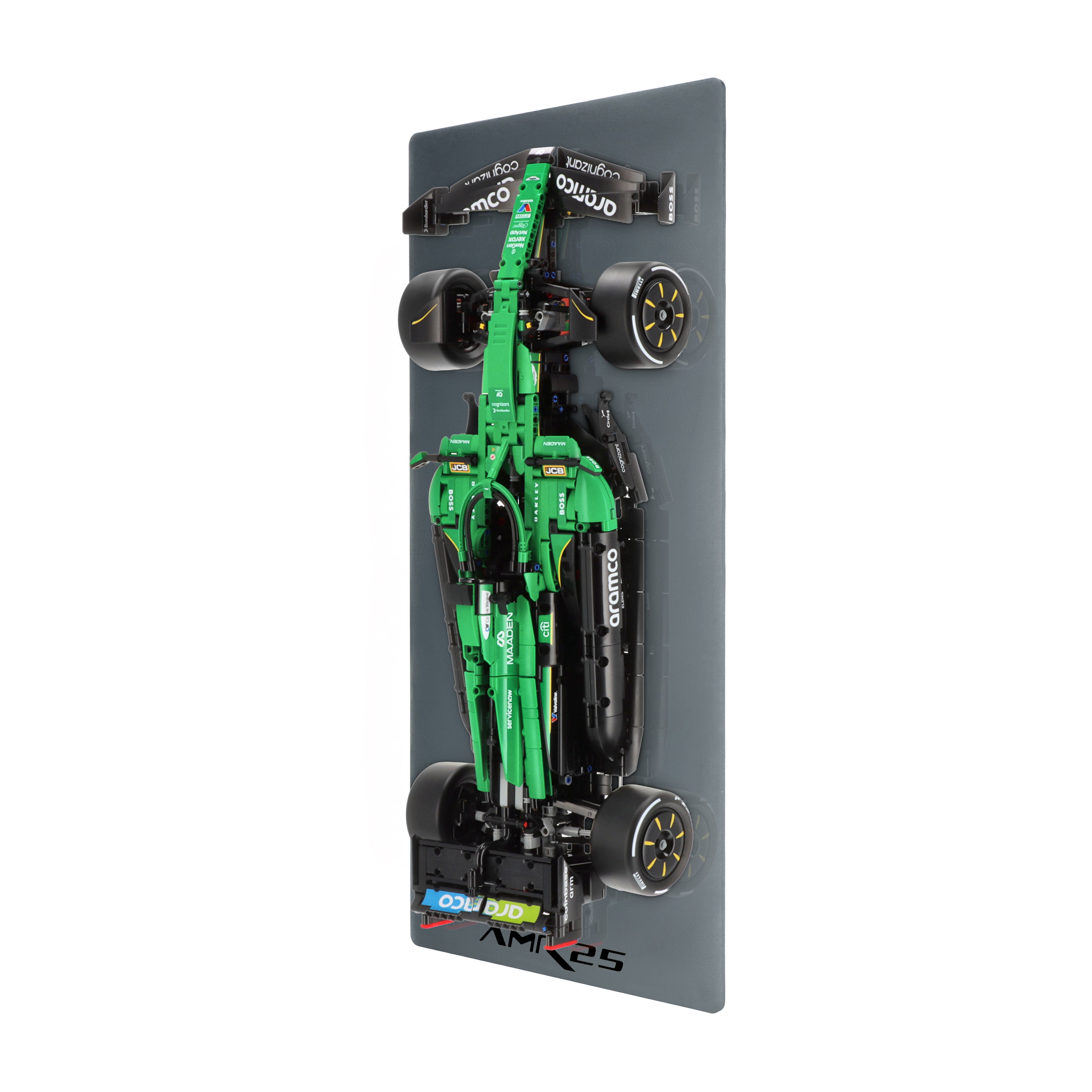 Wall display for LEGO 42240 Aston Martin Aramco AMR25 F1® Car