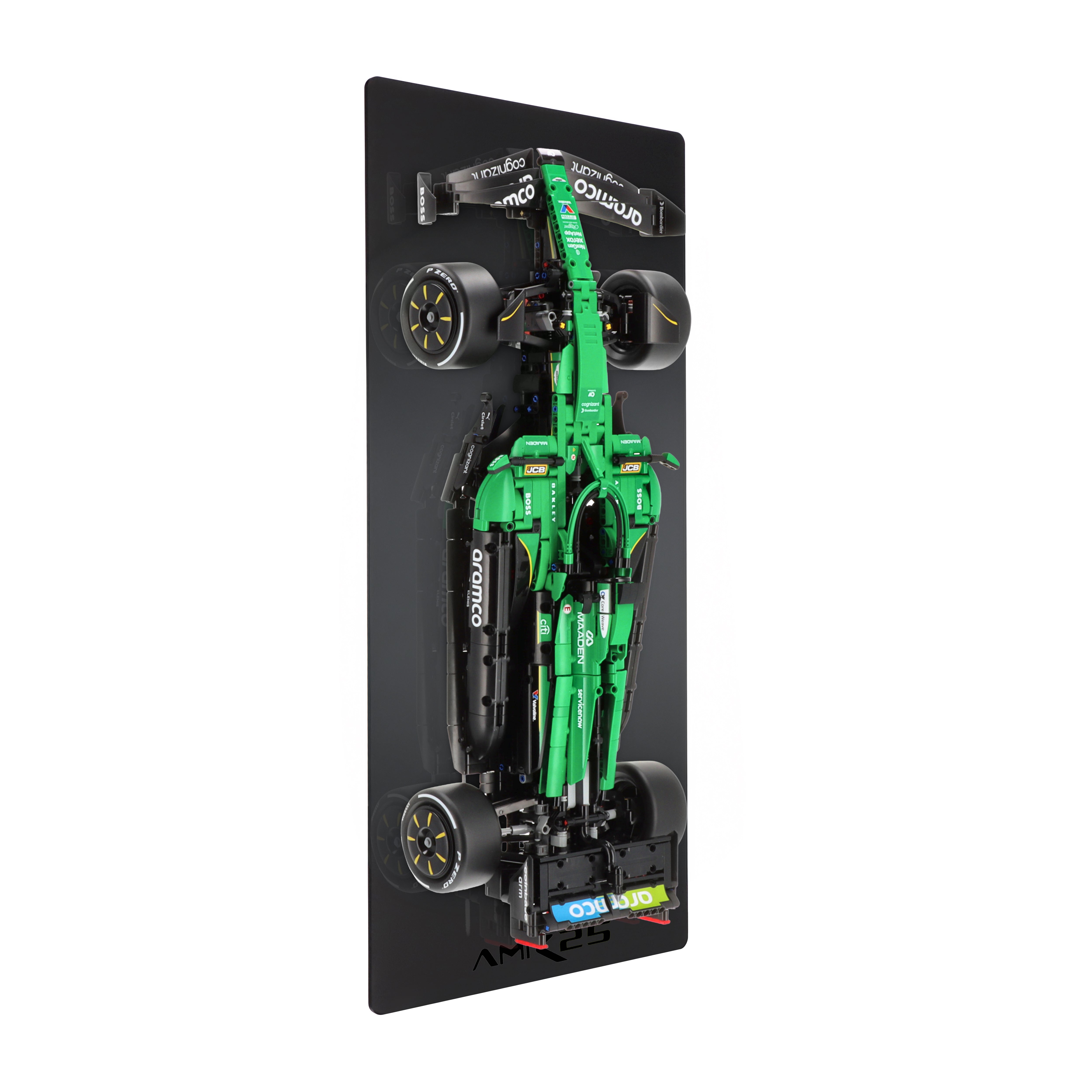 Wall display for LEGO 42240 Aston Martin Aramco AMR25 F1® Car