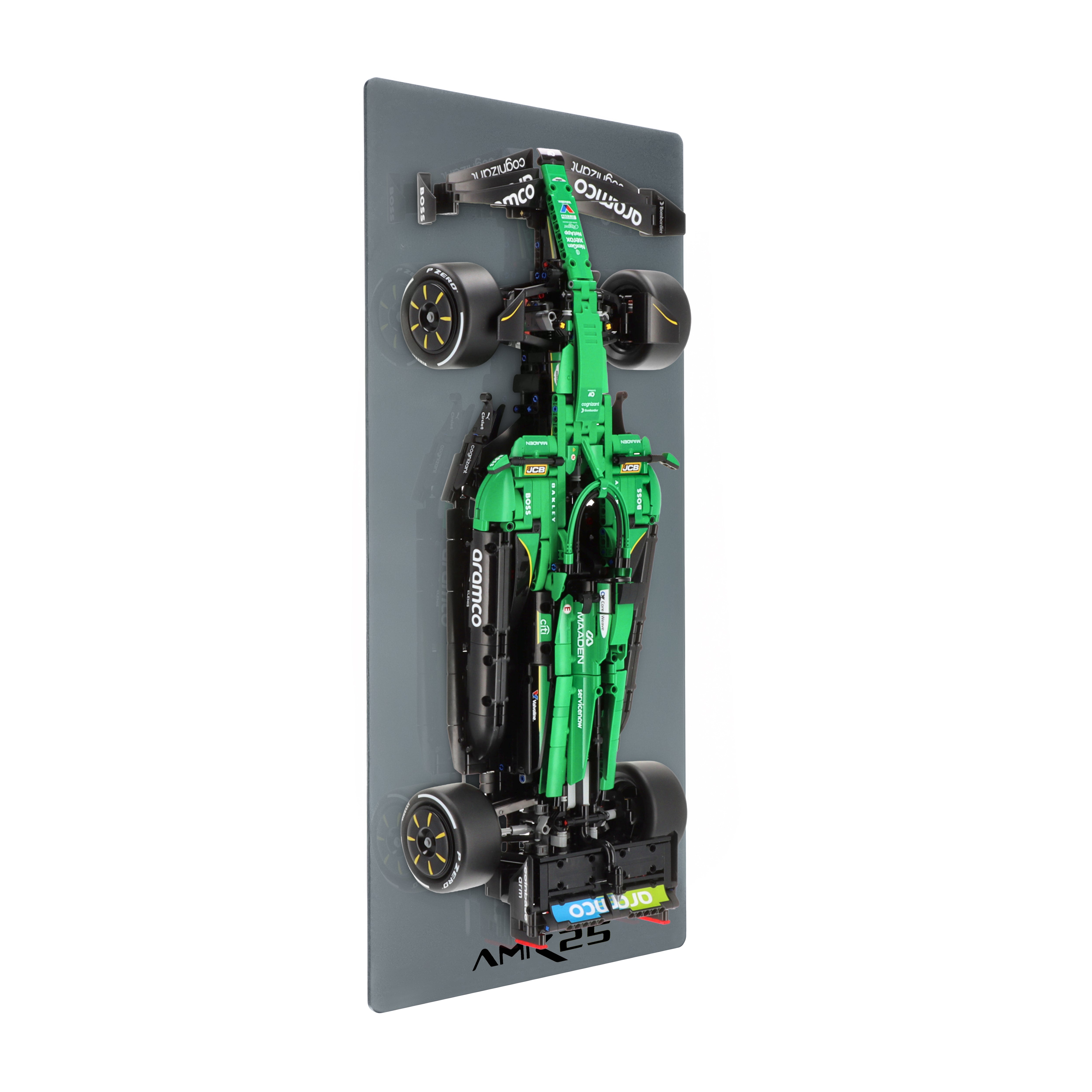 Wall display for LEGO 42240 Aston Martin Aramco AMR25 F1® Car