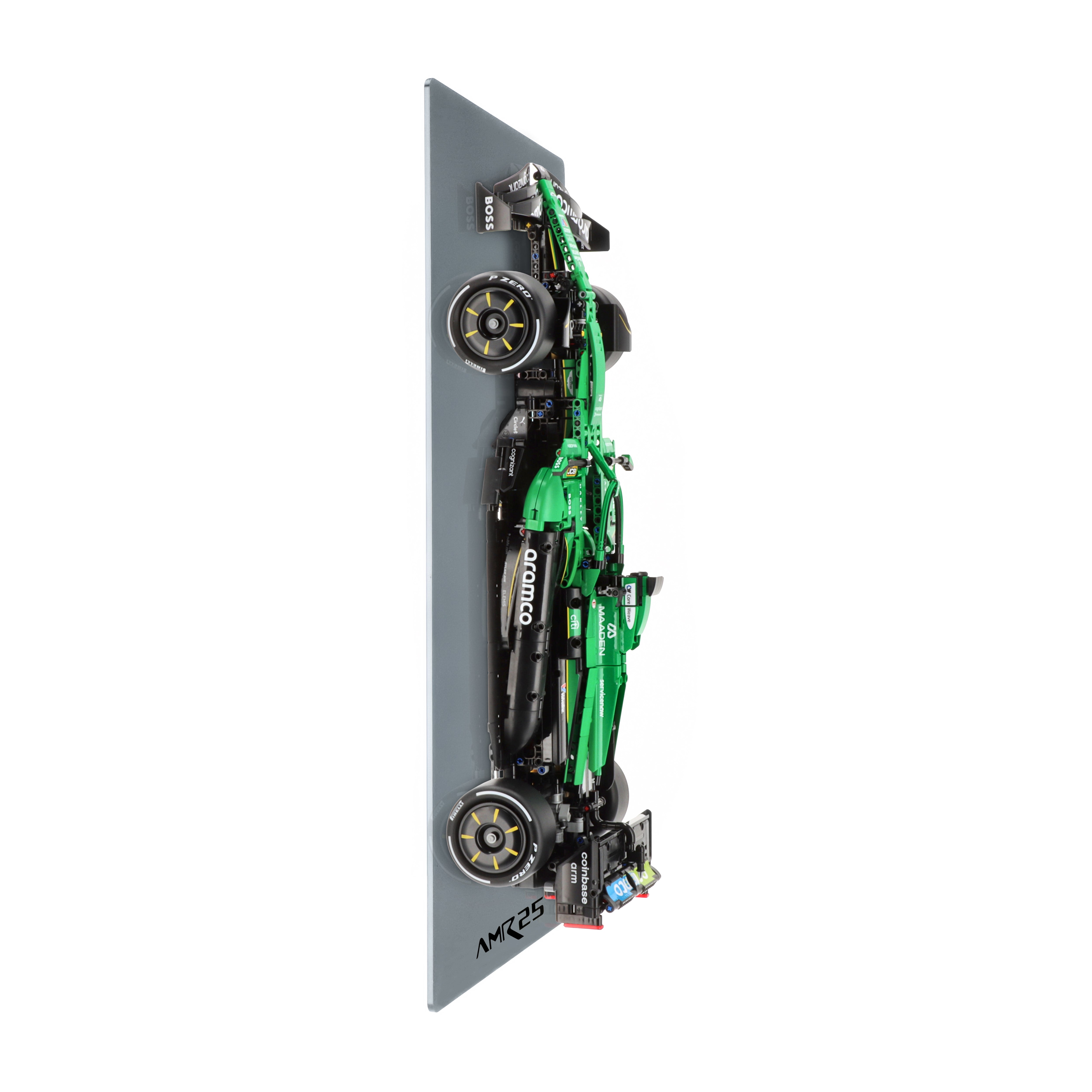 Wall display for LEGO 42240 Aston Martin Aramco AMR25 F1® Car
