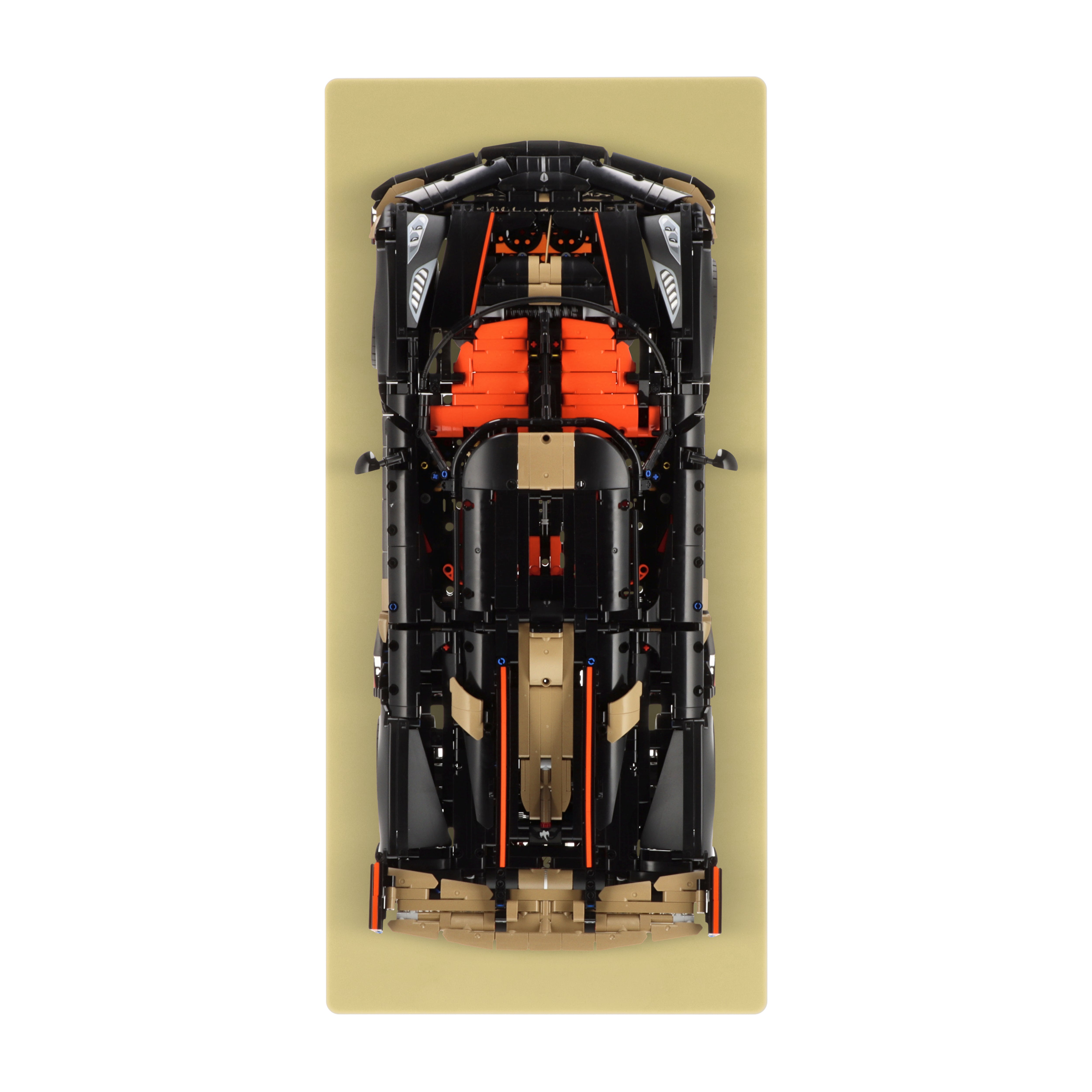Wall display for LEGO 42232 Koenigsegg Sadair's Spear Megacar