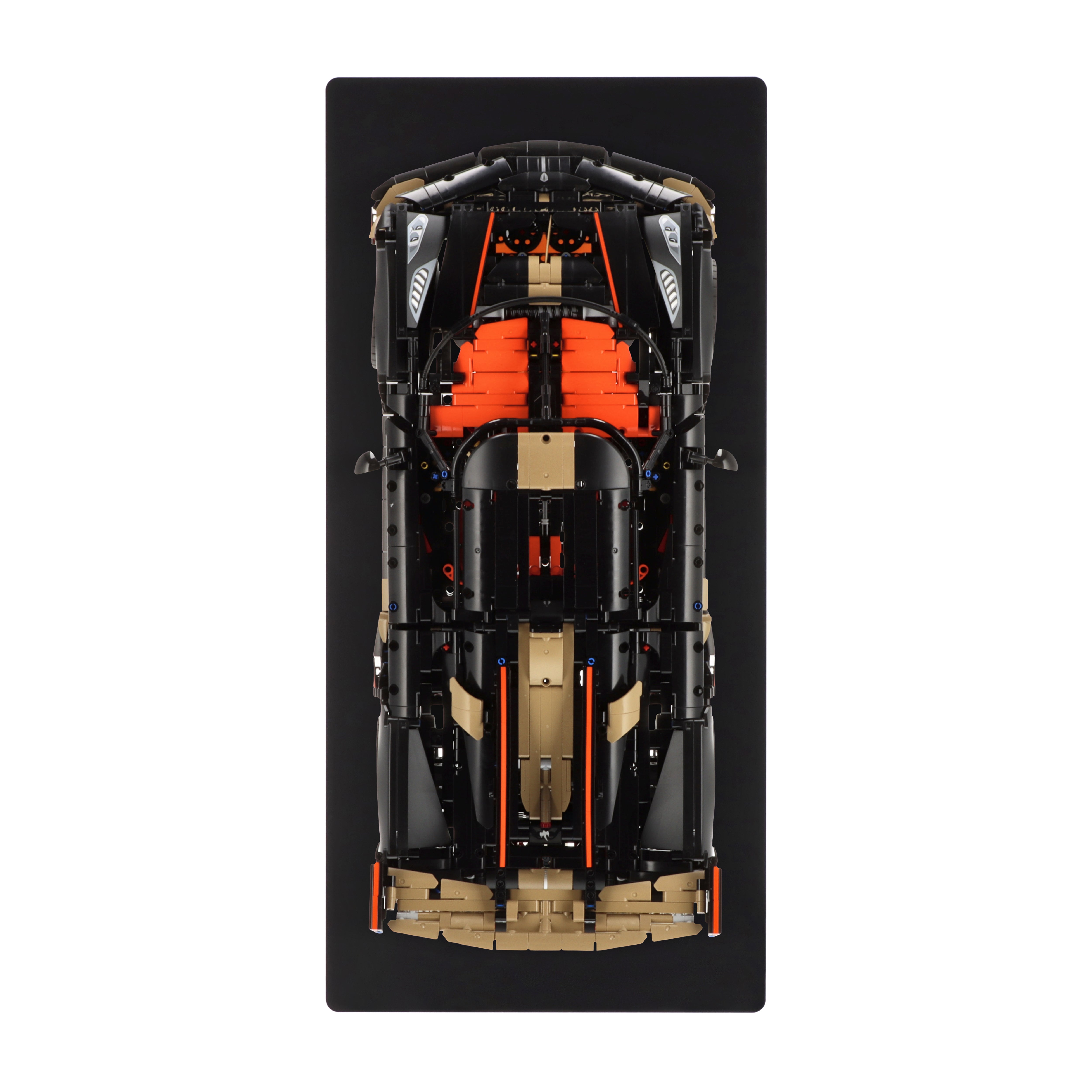 Wall display for LEGO 42232 Koenigsegg Sadair's Spear Megacar