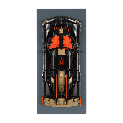 Wall display for LEGO 42232 Koenigsegg Sadair's Spear Megacar