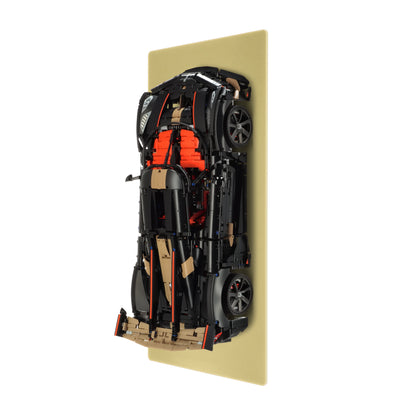 Wall display for LEGO 42232 Koenigsegg Sadair's Spear Megacar