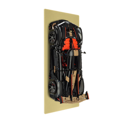 Wall display for LEGO 42232 Koenigsegg Sadair's Spear Megacar