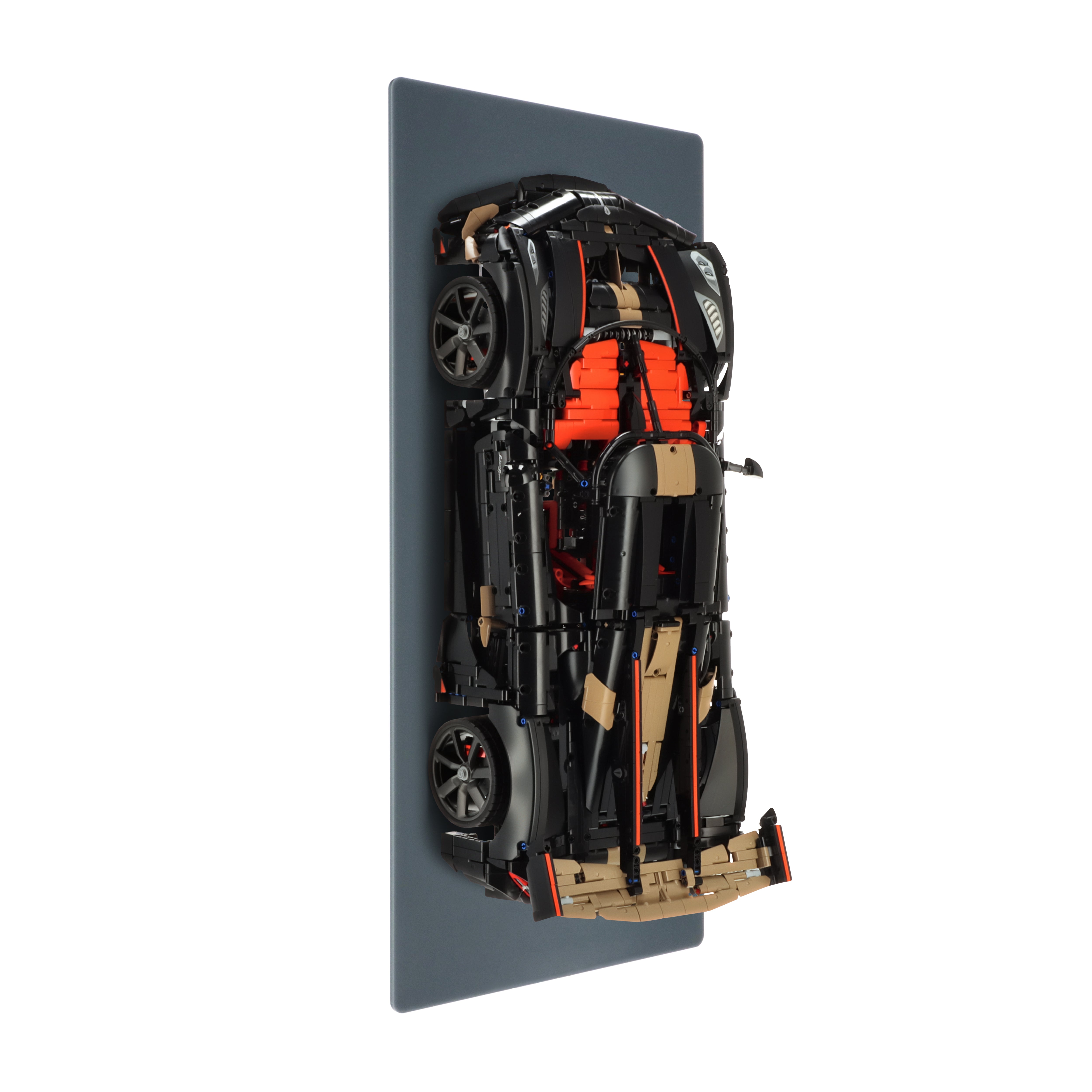 Wall display for LEGO 42232 Koenigsegg Sadair's Spear Megacar