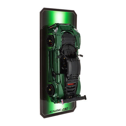 Luxury Wall display for CADA C61511W Lotus Exige Cup 430