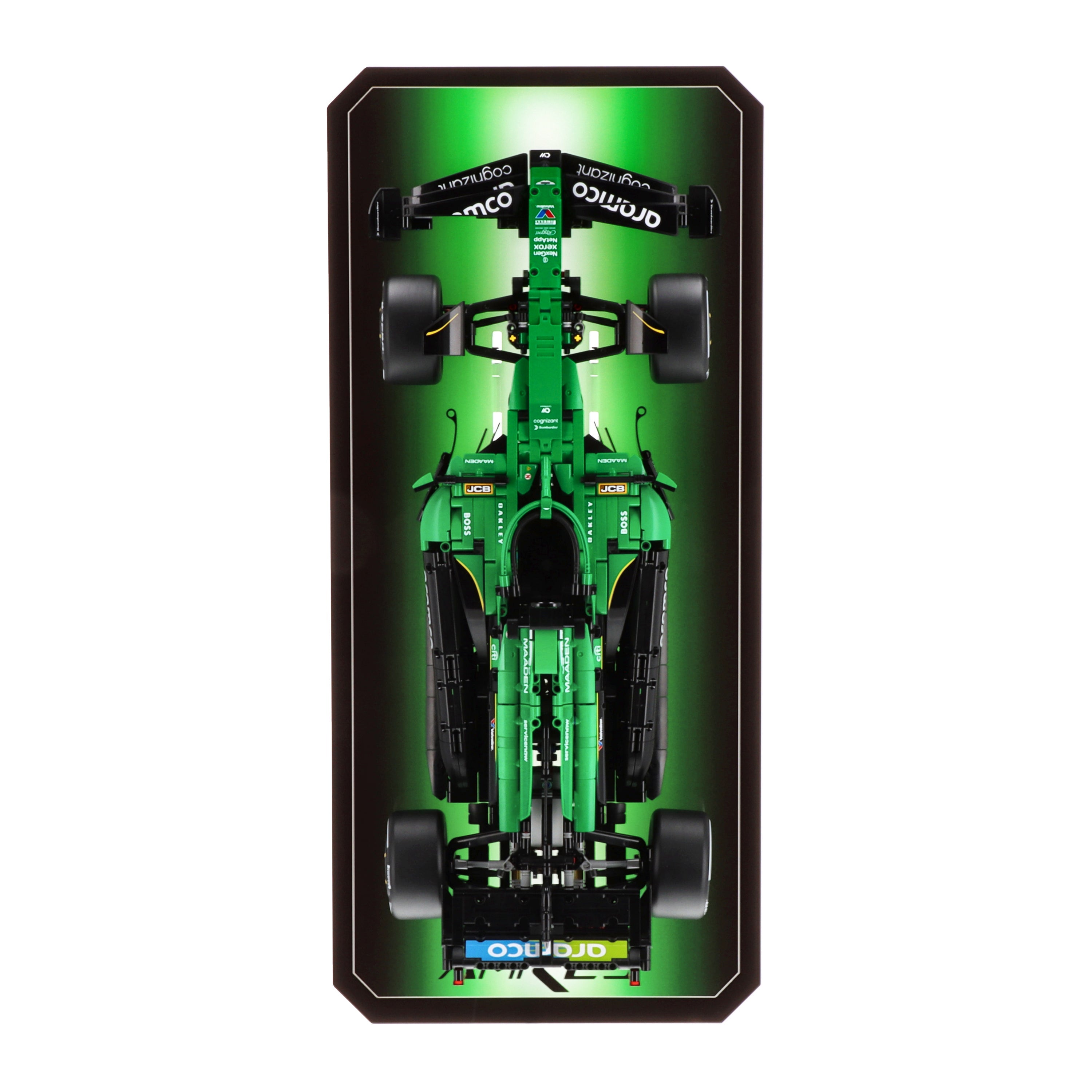 Luxury Wall display for LEGO 42240 Aston Martin Aramco AMR25 F1® Car