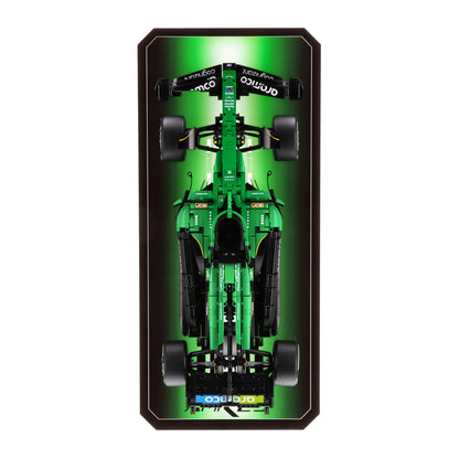 Luxury Wall display for LEGO 42240 Aston Martin Aramco AMR25 F1® Car