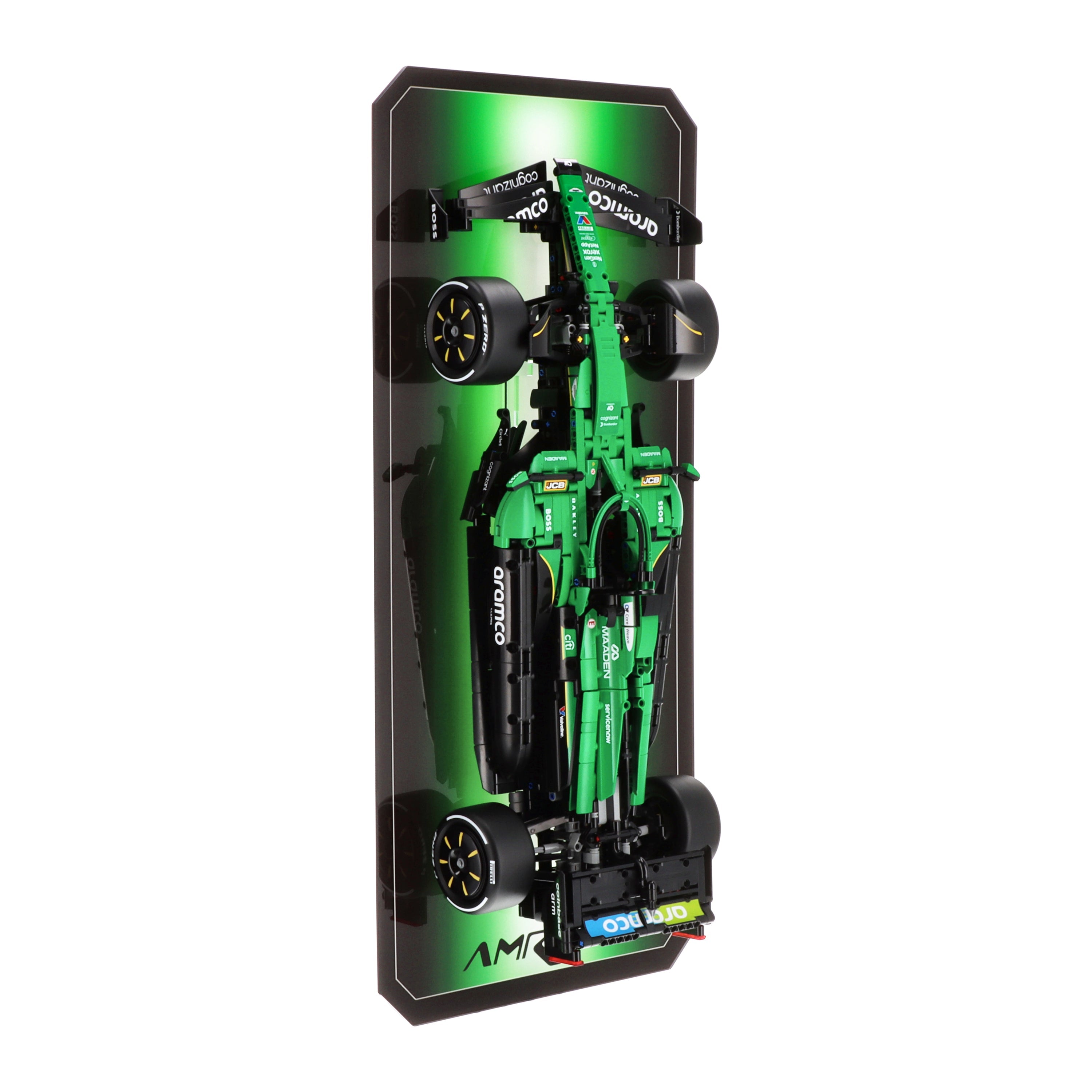 Luxury Wall display for LEGO 42240 Aston Martin Aramco AMR25 F1® Car