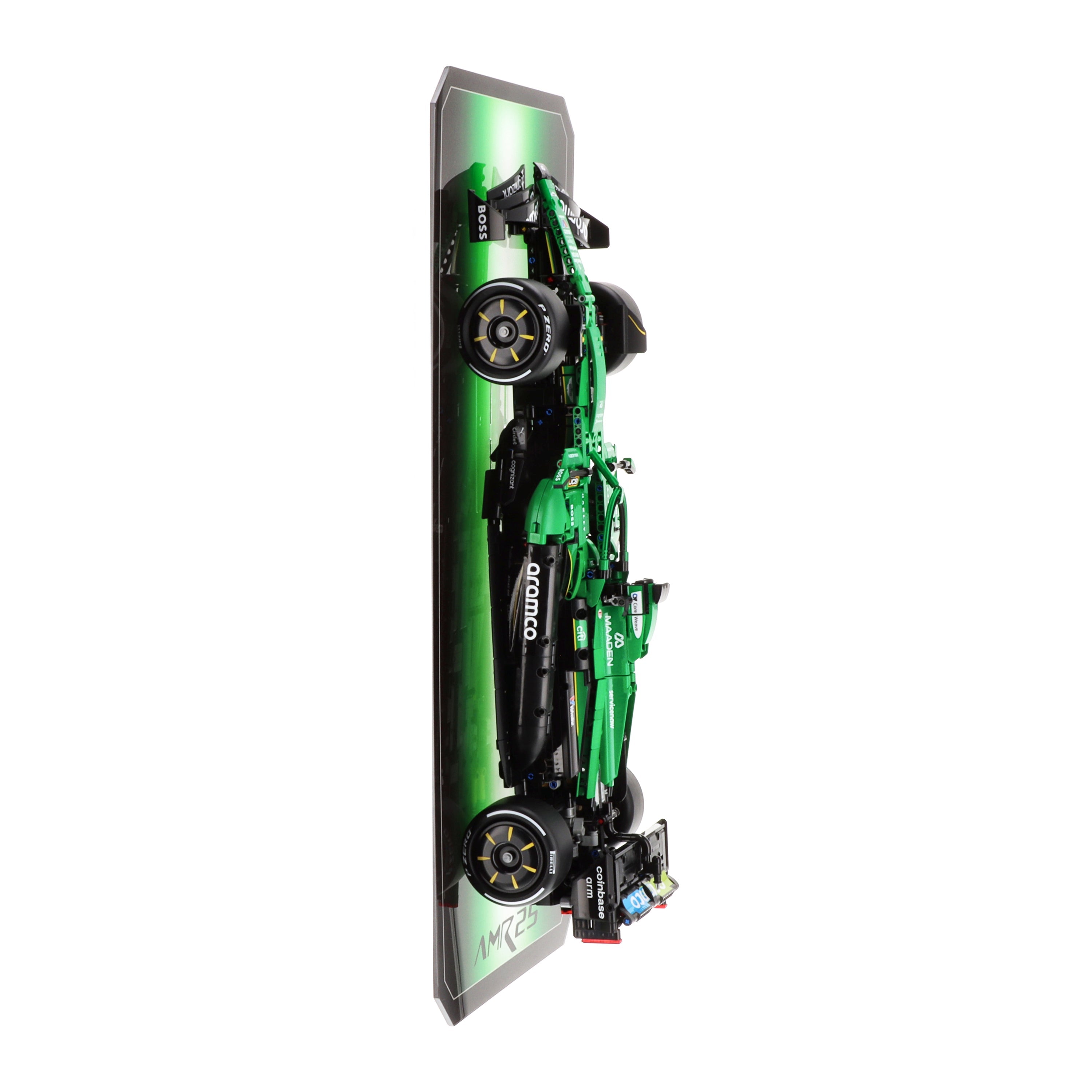Luxury Wall display for LEGO 42240 Aston Martin Aramco AMR25 F1® Car