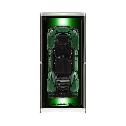 Wall Mounted Display Case for CADA C61511W Lotus Exige Cup 430