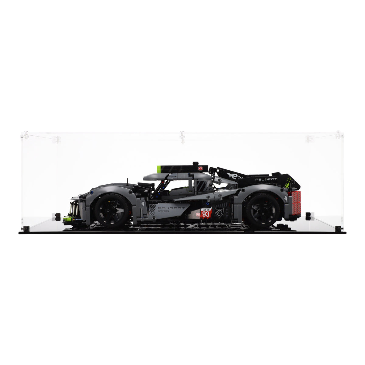 Lego 42156 PEUGEOT 9X8 24H Le Mans Hybrid Hypercar - Display Case