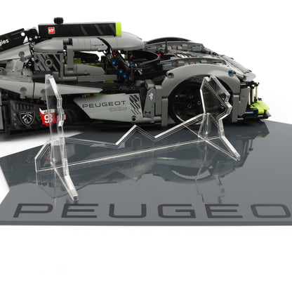 Display Stand for LEGO PEUGEOT 9X8 24H Le Mans Hybrid Hypercar