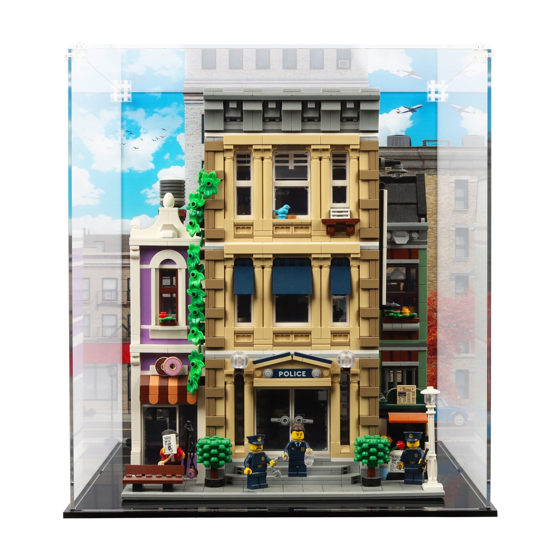 Lego 10278 Police Station - Display Case