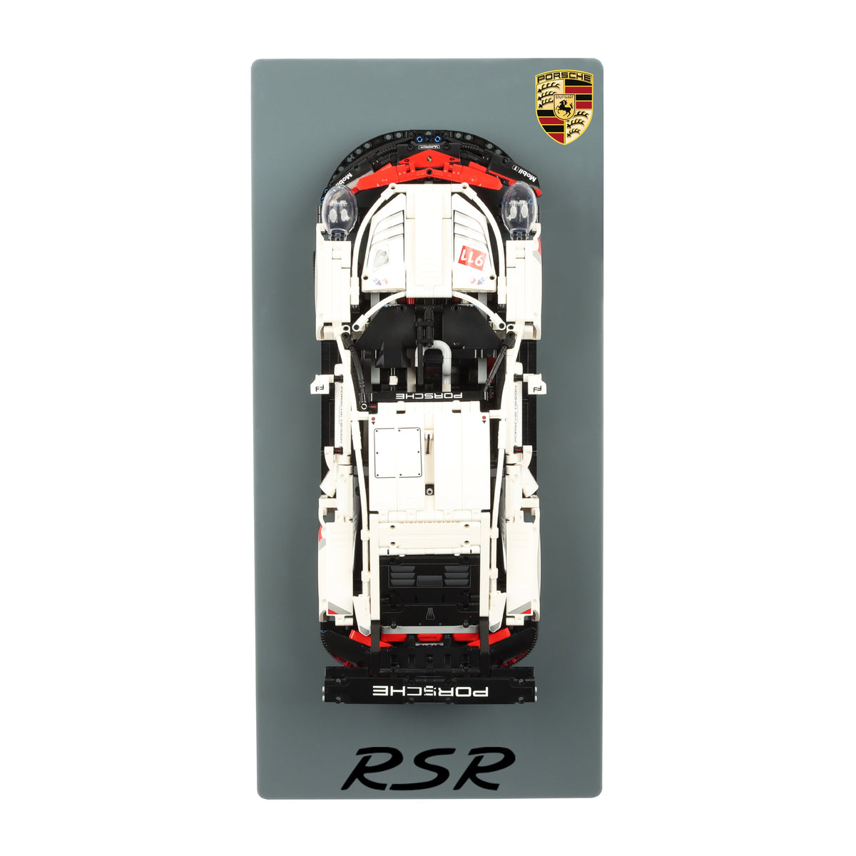 Wall display for LEGO Technic 42096 Porsche 911 RSR