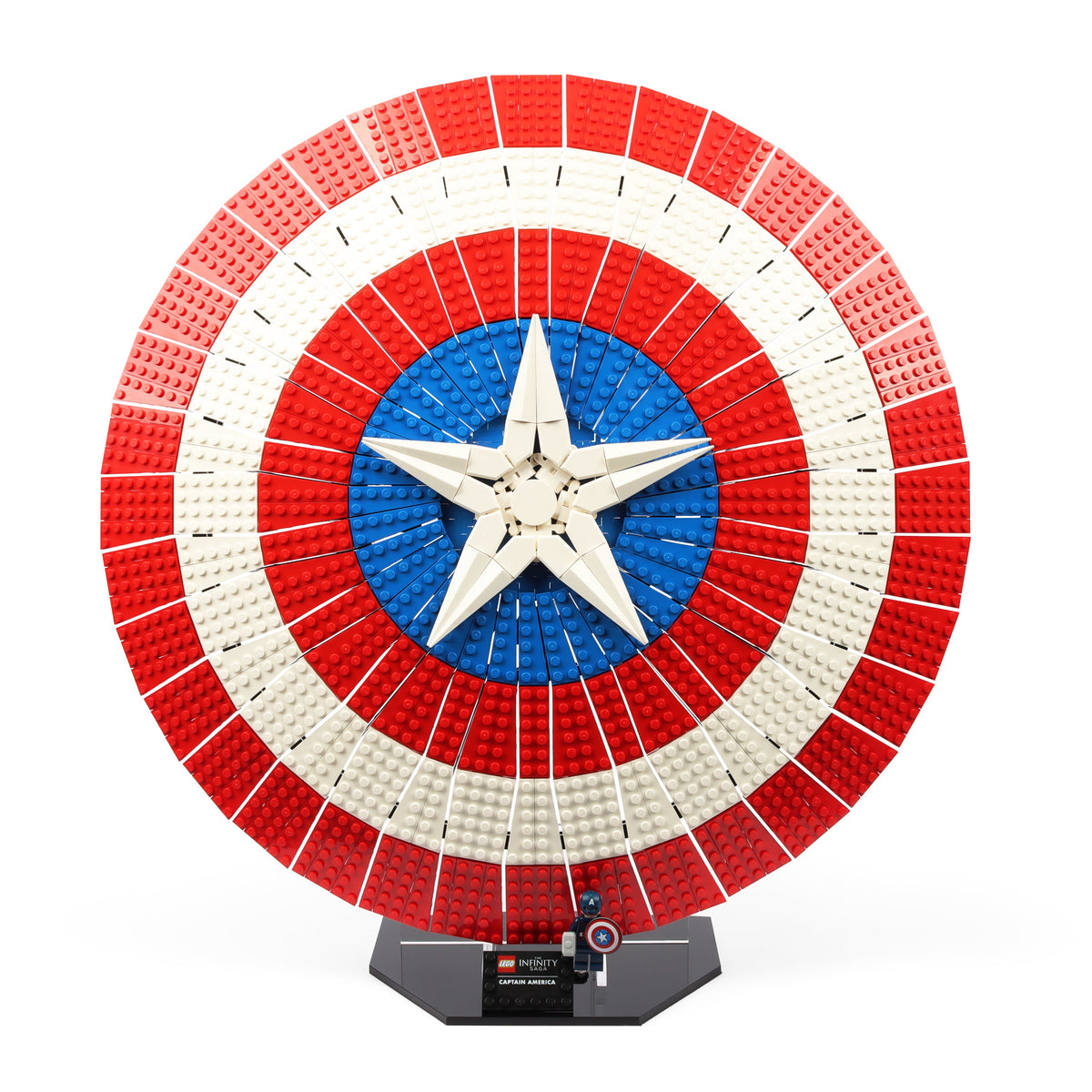 Lego 76262 Captain America's Shield - Display Stand