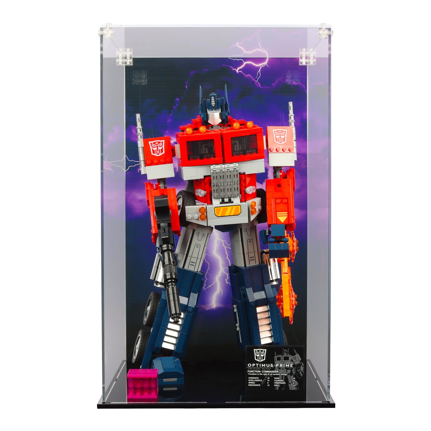 Lego 10302 Optimus Prime - Display Case