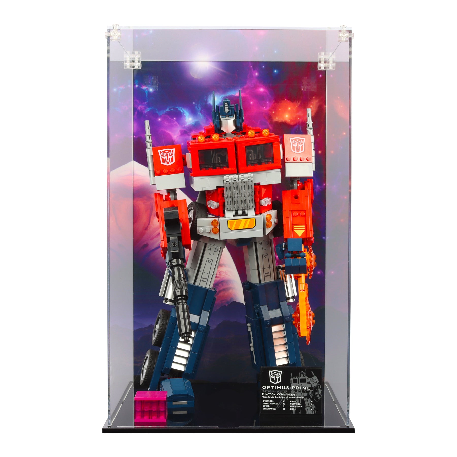 Lego 10302 Optimus Prime - Display Case