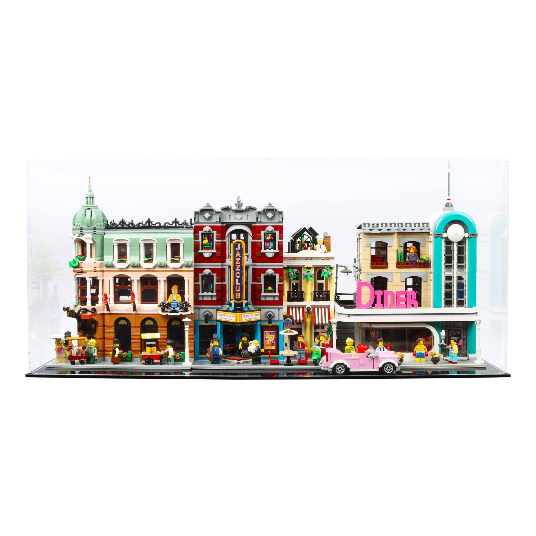 Lego Triple Modular Buildings - Display Case