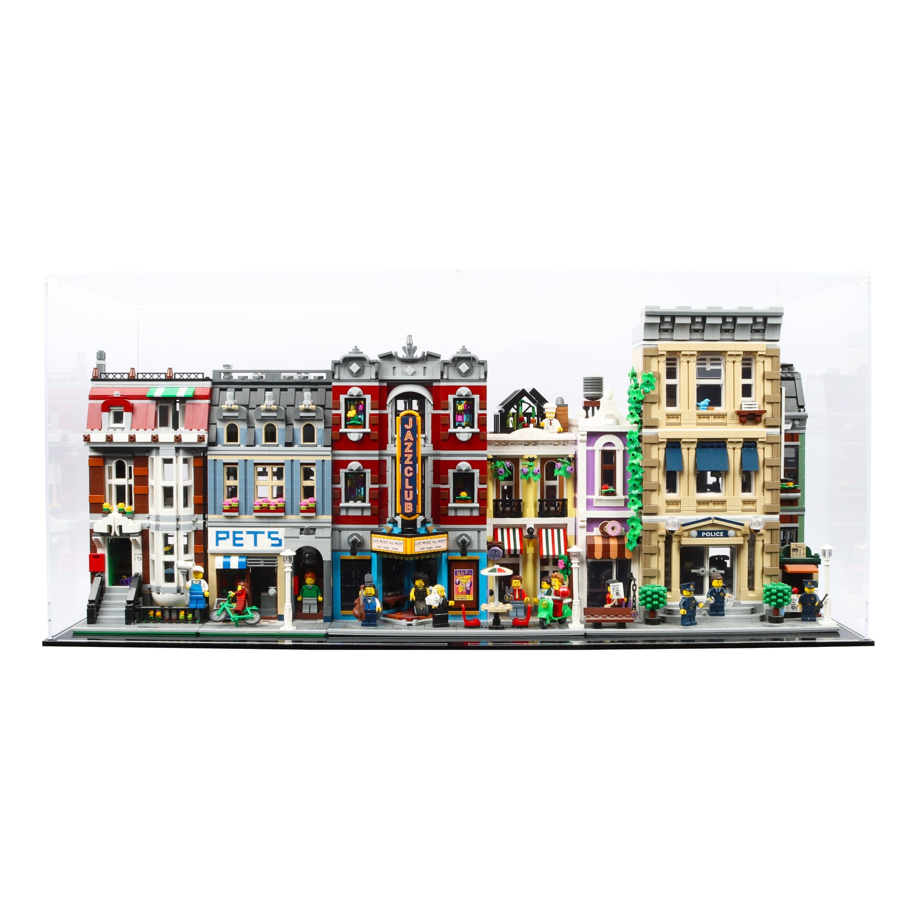 Lego Triple Modular Buildings - Display Case