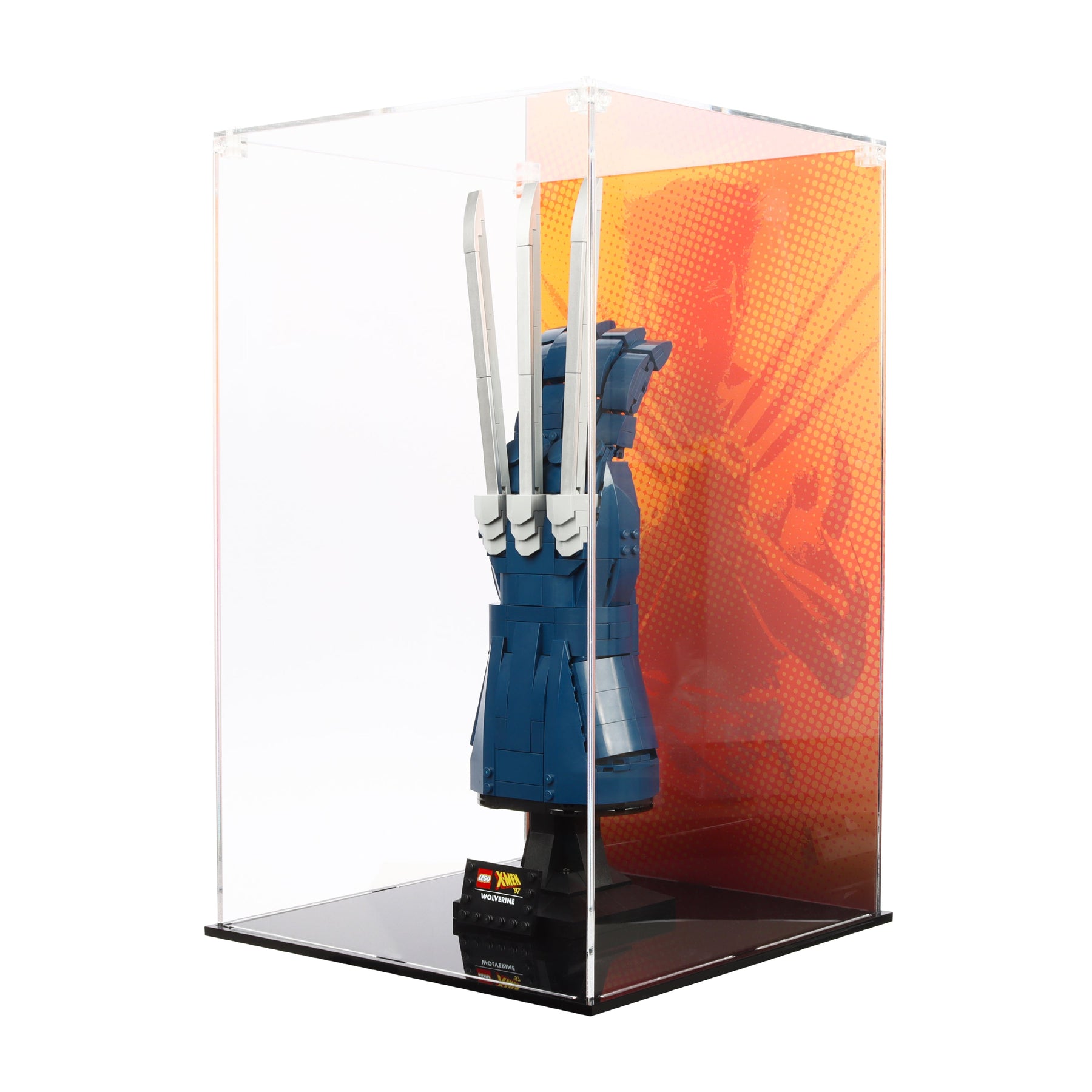 Lego 76250 Wolverine's Adamantium Claws - Display Case