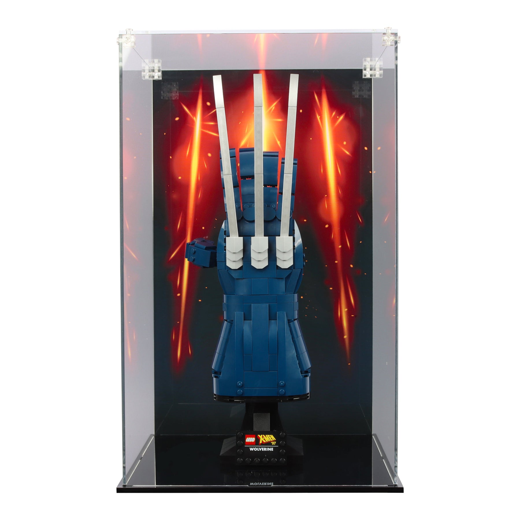 Lego 76250 Wolverine's Adamantium Claws - Display Case