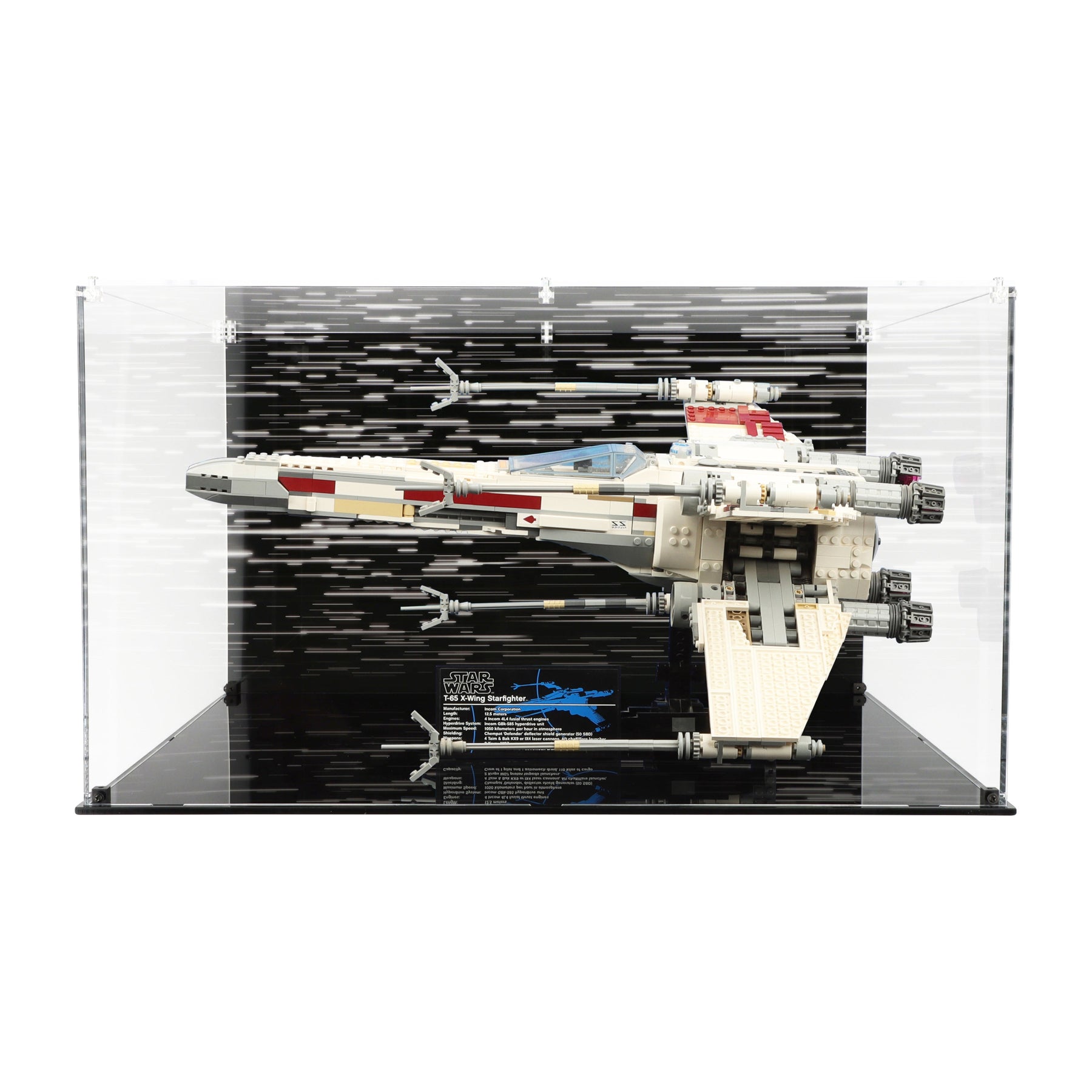 Lego 10240 Red Five X-wing Starfighter - Display Case